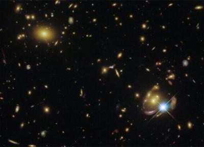 تصویری غیر معمول از یک کهکشان